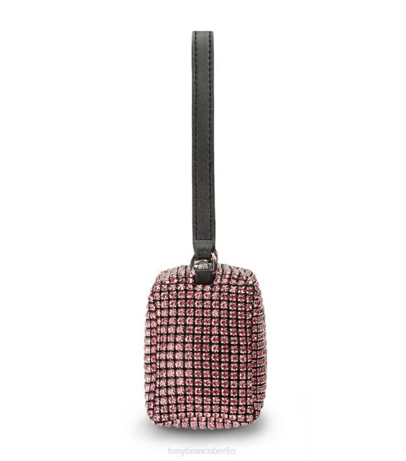 Bling Heels| de Tony Bianco Frauen Moma Mini-Handtaschen rosa Kristall 4624313
